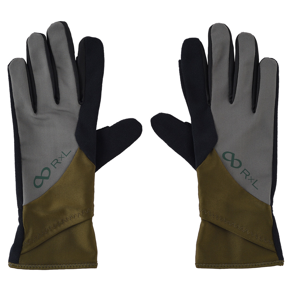 R×L アールエル マルチグローブ RLA9502-10 通販 手袋 グローブ 小物 スマホ対応 ウォッチウィンドウ スマートフォン対応 指が出せる 吸汗 普段使い R×L |  | 01