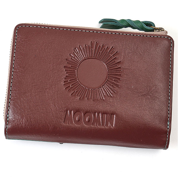 二つ折り財布 ムーミン 通販 本革 牛革 財布 MOOMIN レザーウォレット 型押し財布 ウォレット 小銭入れ お札入れ カードポケット かわいい 二つ折り財布 |  | 12