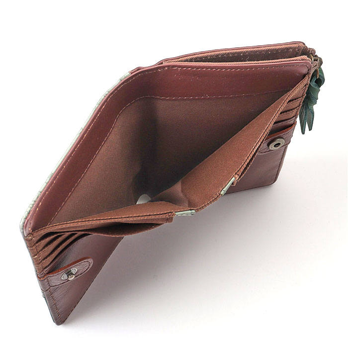 二つ折り財布 ムーミン 通販 本革 牛革 財布 MOOMIN レザーウォレット 型押し財布 ウォレット 小銭入れ お札入れ カードポケット かわいい 二つ折り財布 |  | 13