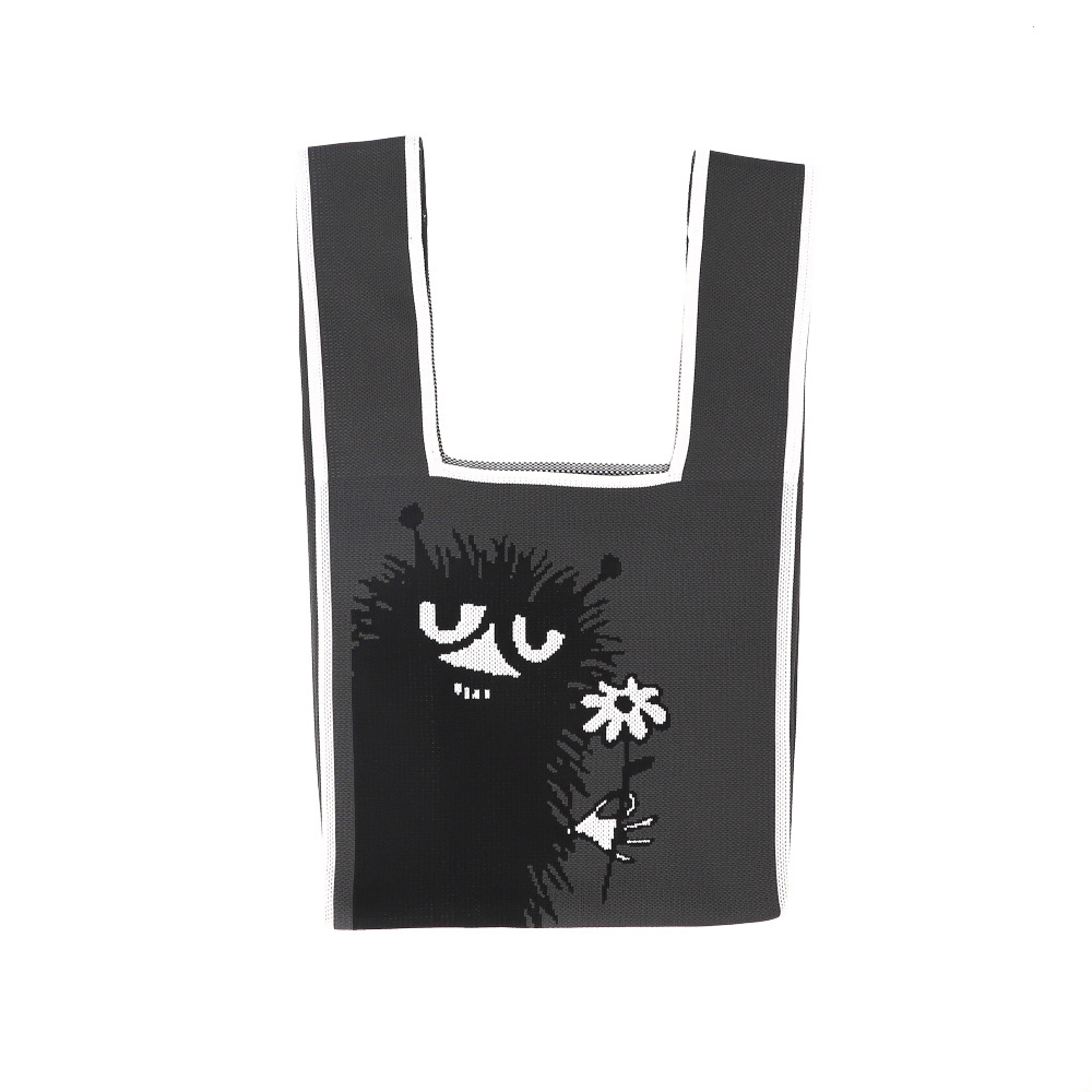 MOOMIN ムーミン ニット マルシェバッグ 通販 マルシェバック 買い物袋 買い物バック エコバッグ エコバック 買い物バッグ 買い物用バッグ 買い物用バック | MOOMIN | 04