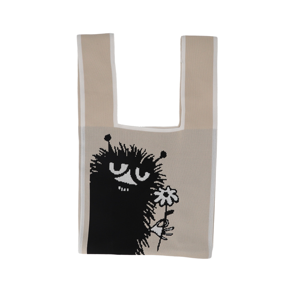 MOOMIN ムーミン ニット マルシェバッグ 通販 マルシェバック 買い物袋 買い物バック エコバッグ エコバック 買い物バッグ 買い物用バッグ 買い物用バック | MOOMIN | 05
