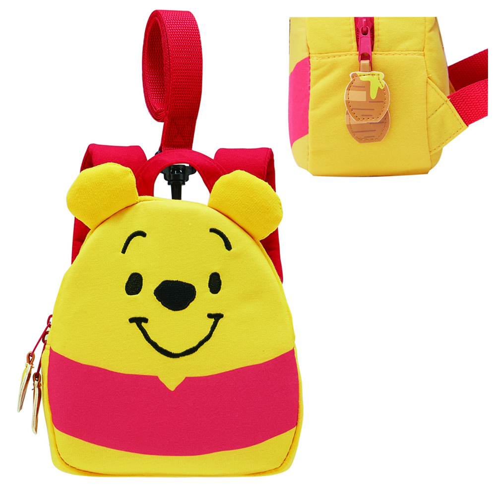 赤ちゃん リュック ハーネス 通販 子ども キッズ 子供用 ベビーリュック 安全ベルト 迷子紐 迷子ひも スウェット やわらか 名札 ネームタグ ディズニー 赤ちゃん |  | 03