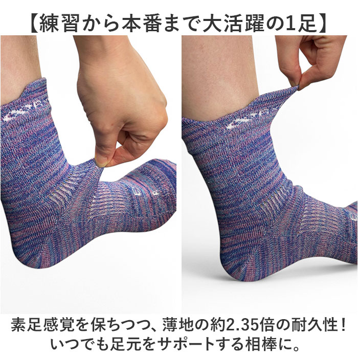 ランニング 靴下 通販 RxL RNS1005 アールエル 武田レッグウェアー ソックス 厚手 EVO-RL ラウンド型 レディース メンズ スポーツソックス ミドル丈 ランニング |  | 10