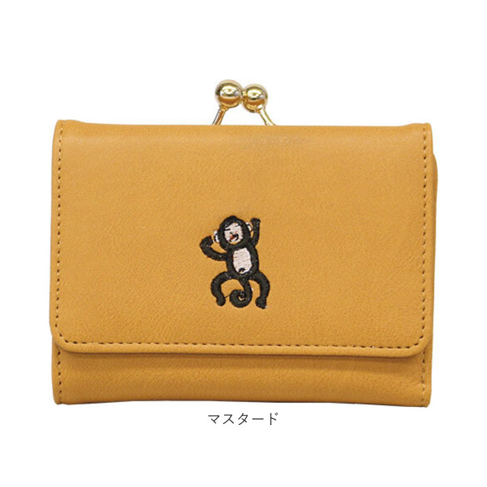 財布 がま口 アニマル 通販 がま口財布 二つ折り 二つ折り財布