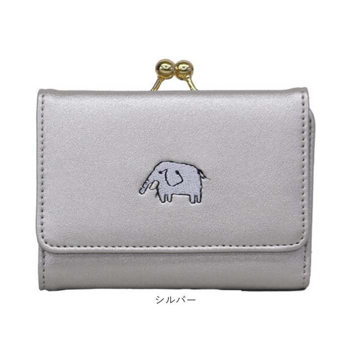 財布 がま口 アニマル 通販 がま口財布 二つ折り 二つ折り財布 さいふ サイフ 折り財布 ウォレット レディース コンパクト オシャレ おしゃれ 動物 財布 | BACKYARD FAMILY | 21