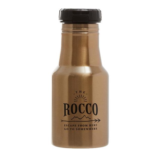 ステンレスボトル おしゃれ 350ml 水筒 ROCCO ロッコ ワンタッチボトル マイボトル アウトドア キャンプ トレッキング 保冷 保温 直飲み ステンレスボトル |  | 02