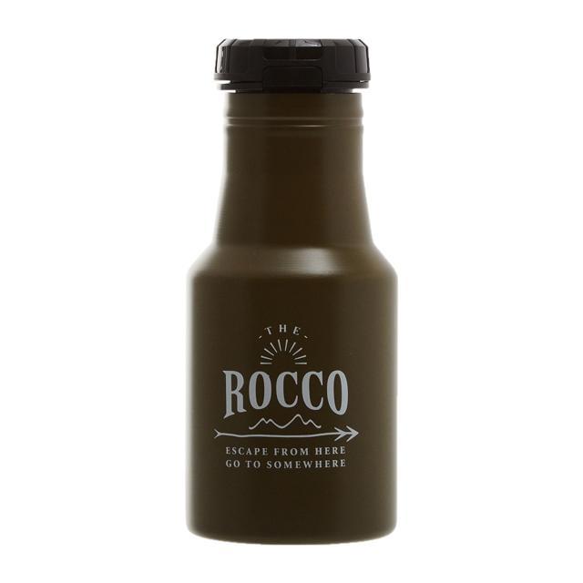ステンレスボトル おしゃれ 350ml 水筒 ROCCO ロッコ ワンタッチボトル マイボトル アウトドア キャンプ トレッキング 保冷 保温 直飲み ステンレスボトル |  | 03