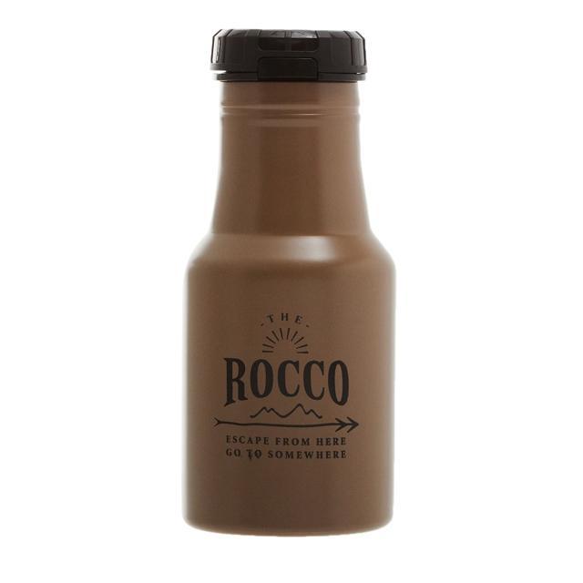 ステンレスボトル おしゃれ 350ml 水筒 ROCCO ロッコ ワンタッチボトル マイボトル アウトドア キャンプ トレッキング 保冷 保温 直飲み ステンレスボトル |  | 05