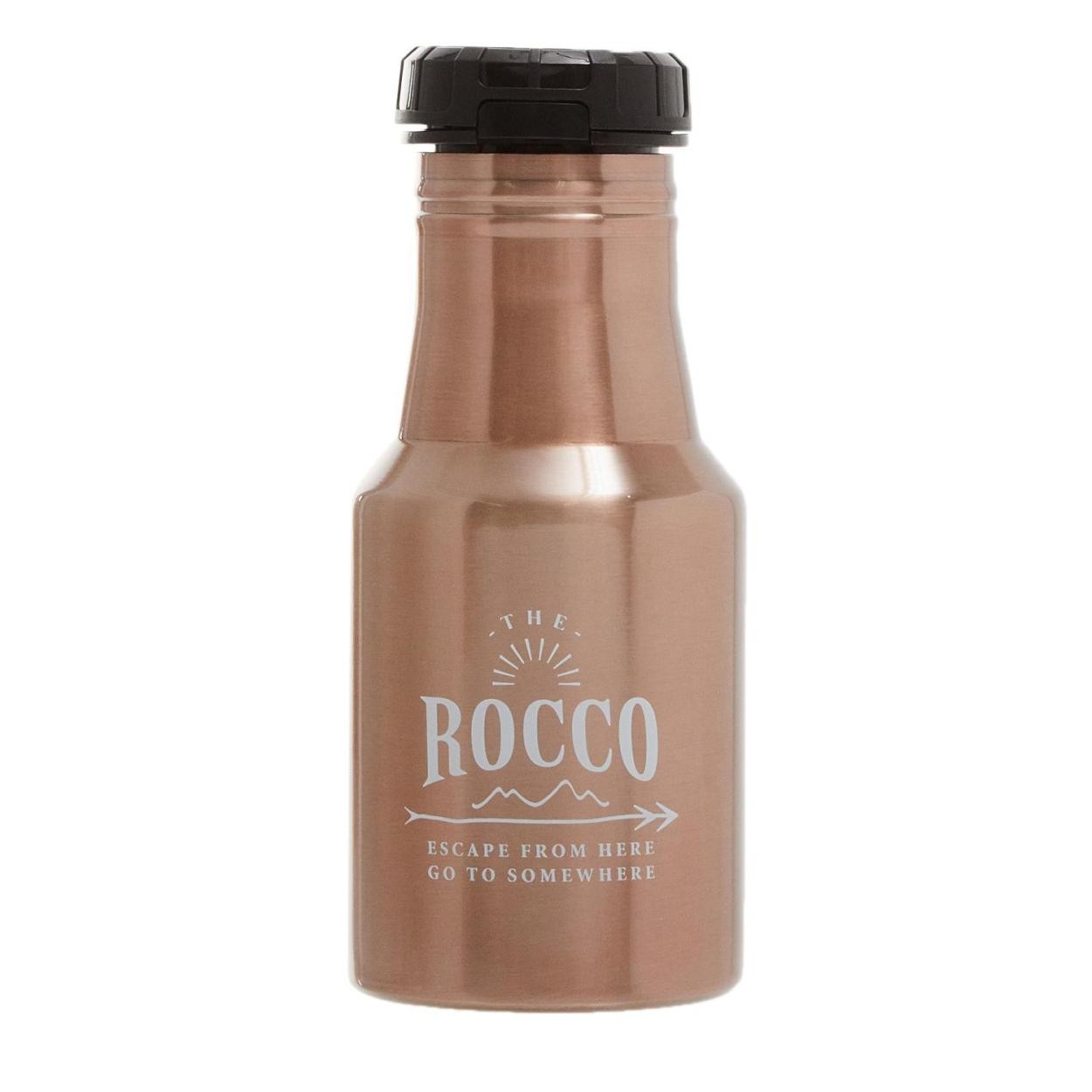 ステンレスボトル おしゃれ 350ml 水筒 ROCCO ロッコ ワンタッチボトル マイボトル アウトドア キャンプ トレッキング 保冷 保温 直飲み ステンレスボトル |  | 07