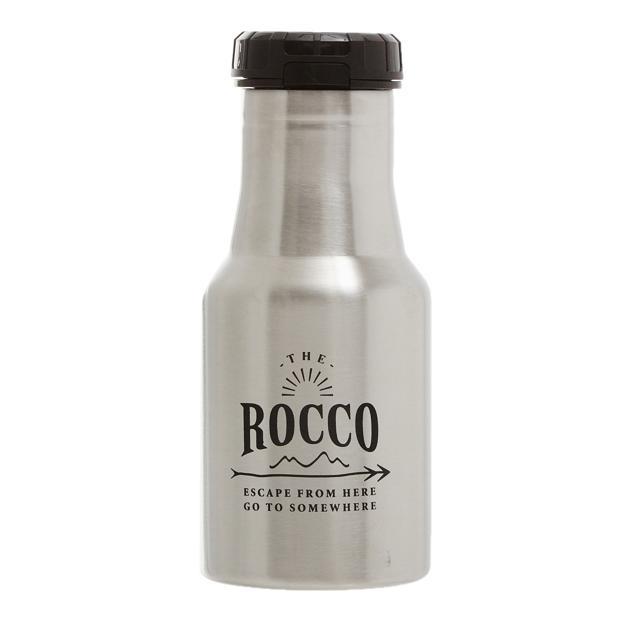 ステンレスボトル おしゃれ 350ml 水筒 ROCCO ロッコ ワンタッチボトル マイボトル アウトドア キャンプ トレッキング 保冷 保温 直飲み ステンレスボトル |  | 08