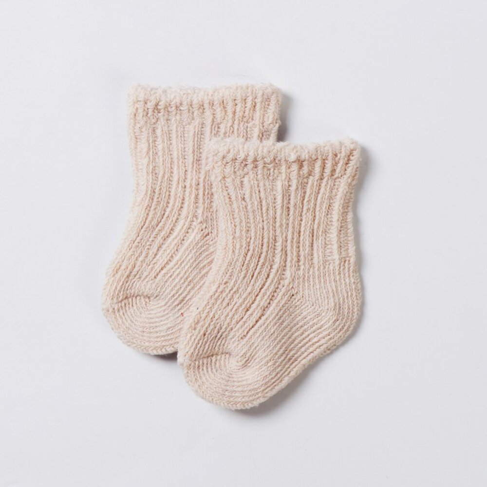 ベビー 靴下 7-9 通販 赤ちゃん ソックス くつ下 新生児 女の子 男の子 日本製 オーガニックコットン かわいい ボタニカルダイ 7-9cm メランジ生地 ベビー | Aenak | 02