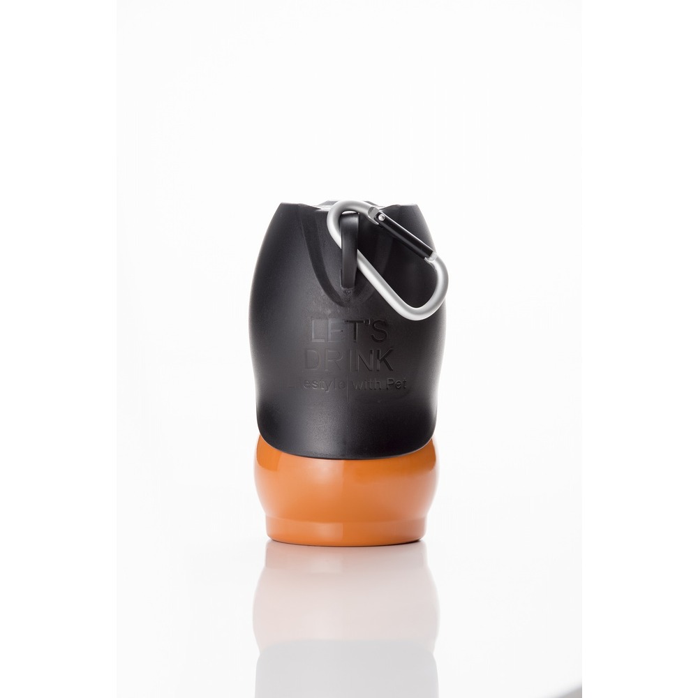 犬 通販犬 散歩 給水ボトル ウォーターボトル 水 ボトル おしゃれ シンプル カラビナ 携帯 持ち運び ROOP ループ ステンレスボトル Sサイズ 350ml 水入れ 犬 | ROOP | 02