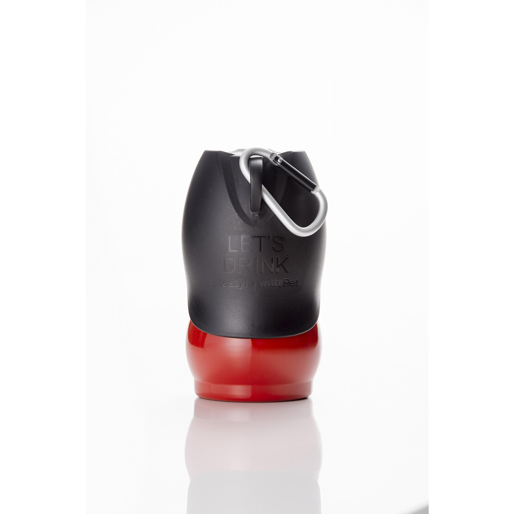 犬 通販犬 散歩 給水ボトル ウォーターボトル 水 ボトル おしゃれ シンプル カラビナ 携帯 持ち運び ROOP ループ ステンレスボトル Sサイズ 350ml 水入れ 犬 | ROOP | 03