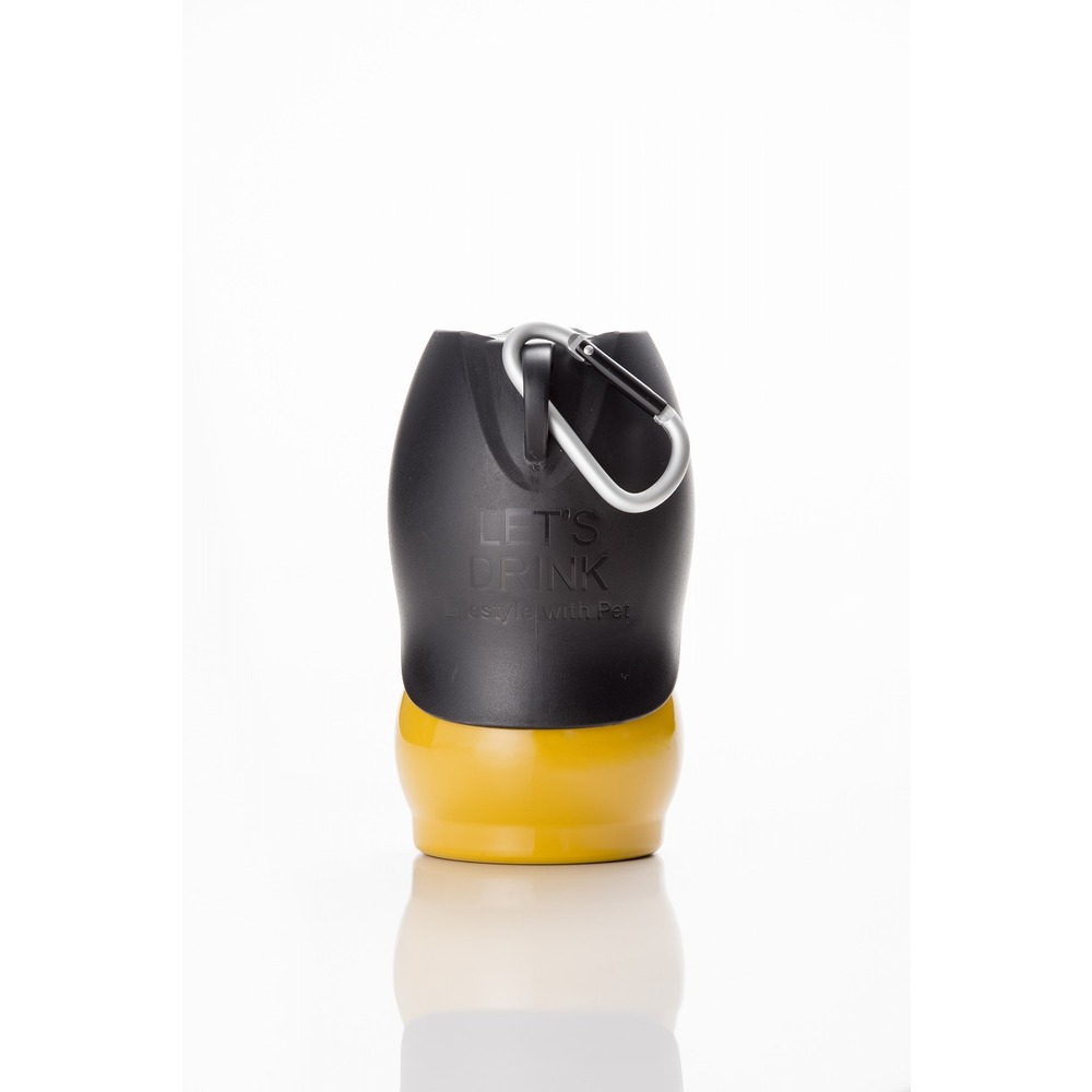 犬 通販犬 散歩 給水ボトル ウォーターボトル 水 ボトル おしゃれ シンプル カラビナ 携帯 持ち運び ROOP ループ ステンレスボトル Sサイズ 350ml 水入れ 犬 | ROOP | 01
