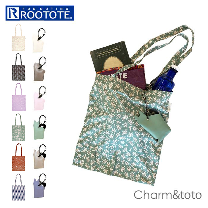 Yahoo! Yahoo!ショッピング(ヤフー ショッピング)rootote エコバッグ ルートート 1045 通販 エコバック 折りたたみ コンパクト トートバッグ サブバッグ トートバック 折りたたみバッグ 買い物バッグ