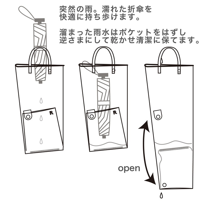 ルートート 傘入れ ROOTOTE 3629 通販 傘ケース 折りたたみ トートバッグ 折りたたみ傘 ケース 折り畳み傘 カバー ビニールバッグ ミニ レディース ルートート |  | 11