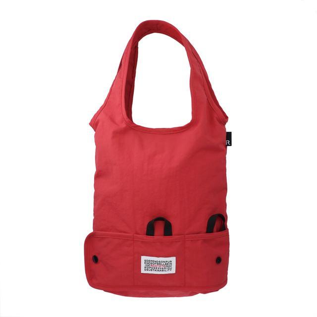 familiar ROOTOTE 赤　新品　未開封 ファミリア ROOTOTE (新品未開封 タグ付き) - メルカリ