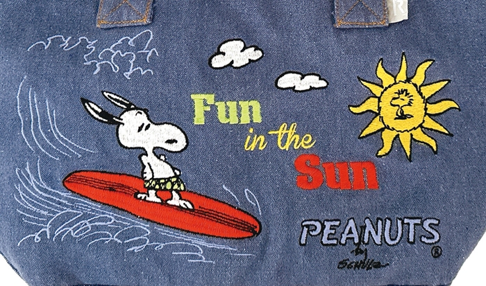 ルートート スヌーピー トートバッグ ROOTOTE 8398 通販 トートバック SNOOPY デニム 手提げバッグ 手提げかばん 手提げカバン 手提げ鞄 手提げ袋 | ROOTOTE | 16