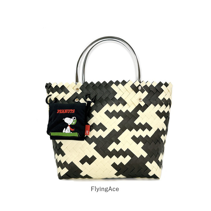 スヌーピー ROOTOTE ルートート 8510 通販 カゴバッグ かごバッグ トートバッグ バスケット ランチバッグ ランチトート 軽量 軽い 小さめ スヌーピー | ROOTOTE | 17
