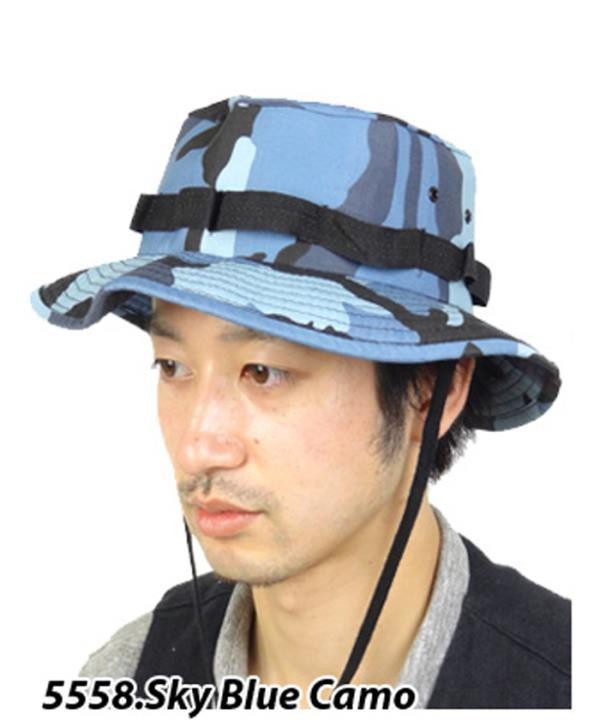 サファリハット メンズ レディース  ロスコ ブーニーハット ジャングルハット アドベンチャーハット キャンプ 定番 カモフラ 帽子 | ROTHCO | 05