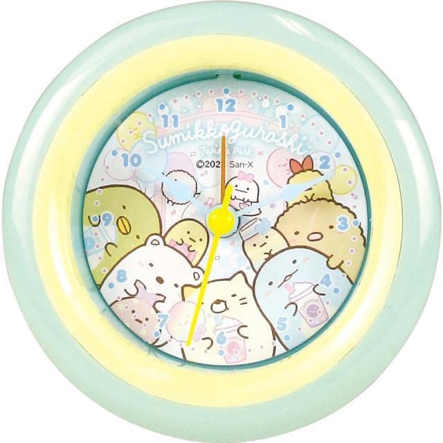 目覚まし時計 子供 通販 女の子 男の子 ポケモン すみっコぐらし キャラクター アナログ 目覚まし 時計 かわいい 小さめ コンパクト 目覚まし時計 |  | 02