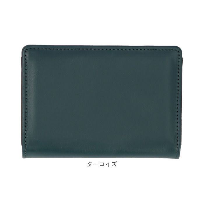 cambiare 二つ折り財布 トプカピ TOPKAPI シュリンクレザー 二つ折り 財布 （ピンク