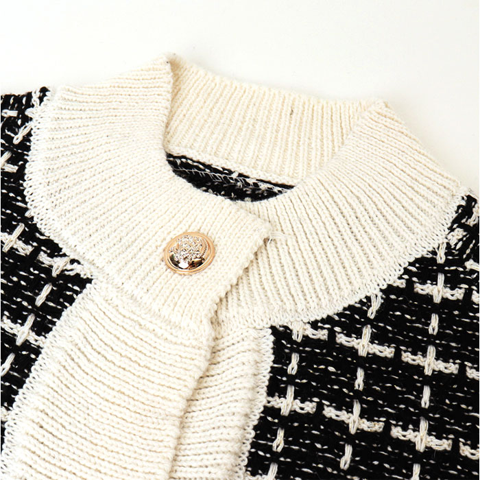 ツイード風 カーディガン 通販 カーデガン レディース ツイードニットカーディガン ツーイード ツイードニット 秋 冬 ニット ゴールドボタン ツイード風 | BACKYARD FAMILY | 13