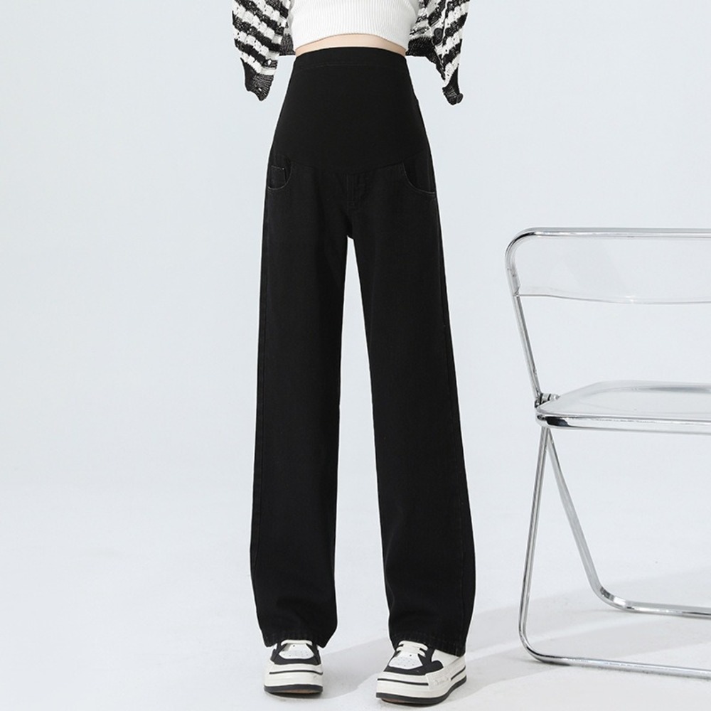 マタニティパンツ デニム ワイド 通販 マタニティ パンツ デニムパンツ ワイドパンツ デニムワイドパンツ ボトムス ズボン 大きいサイズ おしゃれ | BACKYARD FAMILY | 01