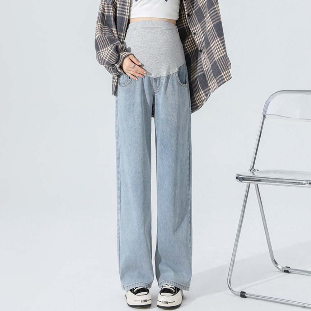 マタニティパンツ デニム ワイド 通販 マタニティ パンツ デニムパンツ ワイドパンツ デニムワイドパンツ ボトムス ズボン 大きいサイズ おしゃれ | BACKYARD FAMILY | 03