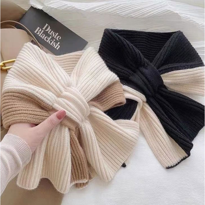 マフラー レディース 通販 ニットマフラー ストール メンズ ミニマフラー 小さめ 短め 秋冬 冬 おしゃれ 防寒 暖かい あったか 大人 かわいい シンプル |  | 13
