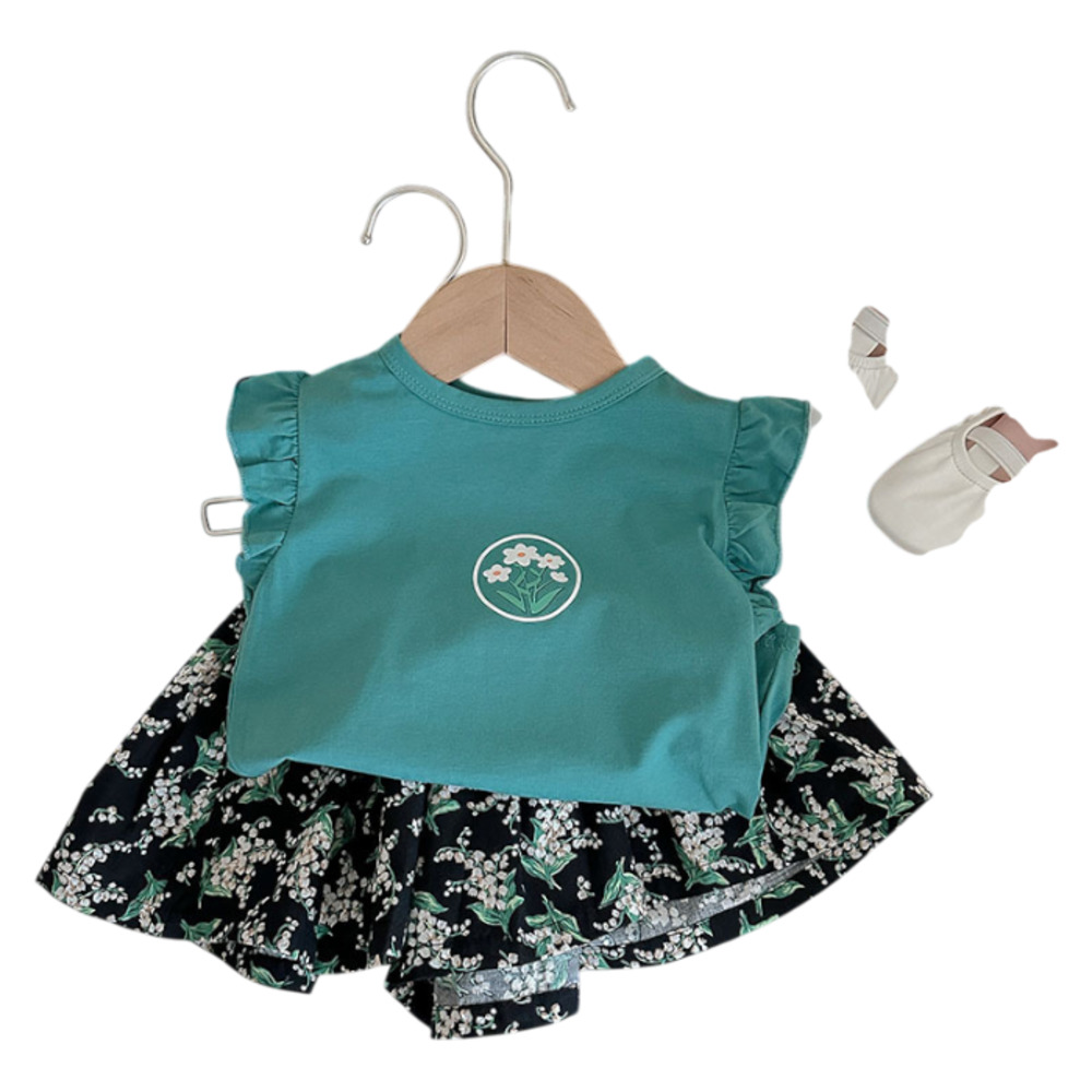セットアップ キッズ 女の子 通販 上下セット 半袖 ハーフパンツ Tシャツ ボトムス トップス 子供服 子ども服 こども服 女子 かわいい セットアップ | BACKYARD FAMILY | 04