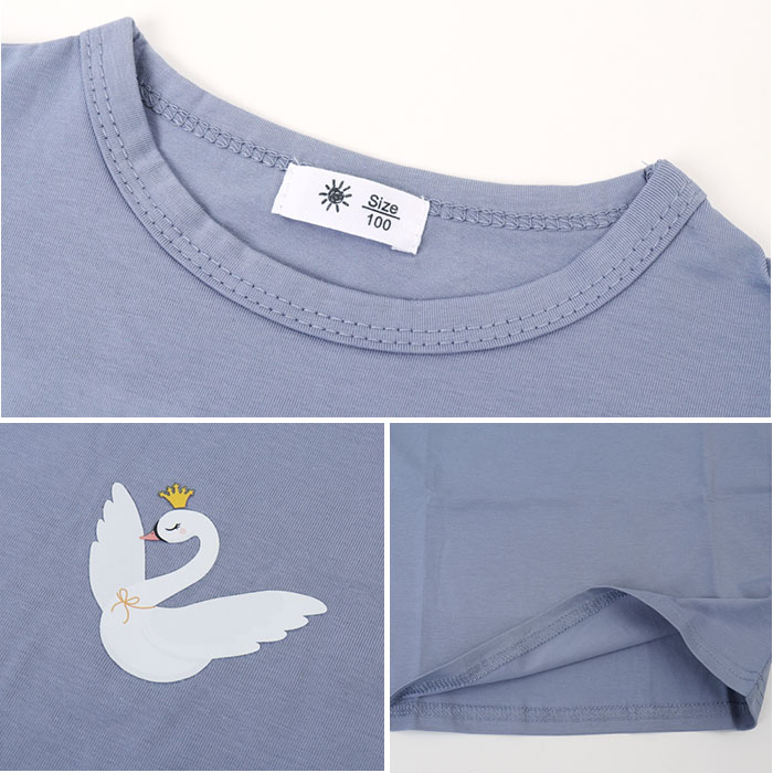 セットアップ キッズ 女の子 通販 上下セット 半袖 ハーフパンツ Tシャツ ボトムス トップス 子供服 子ども服 こども服 女子 かわいい セットアップ | BACKYARD FAMILY | 13