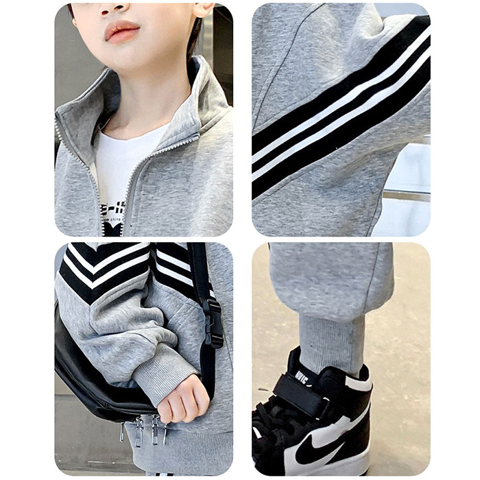 ジャージ セットアップ キッズ 通販 上下セット スポーツウェア スポーツウェア上下 スポーツウエア上下 子供ジャージ上下 長袖ジャージ 長袖 ジャージ |  | 09