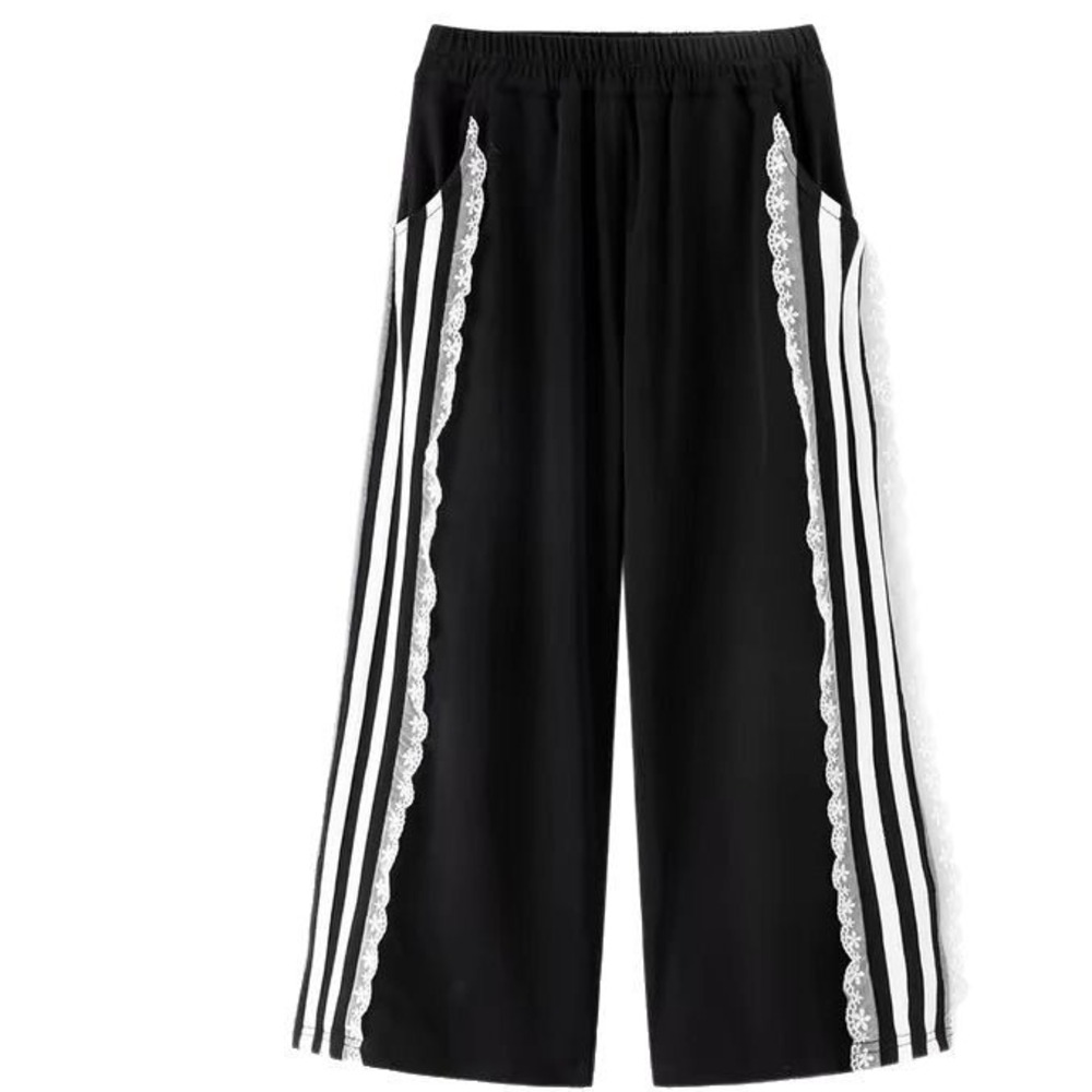 キッズ ズボン 女の子 ゆったり 通販 子供服 子ども服 こども服 子供 子どもこども 長ズボン パンツ ラインパンツ スウェット ガール 女子 キッズ |  | 01