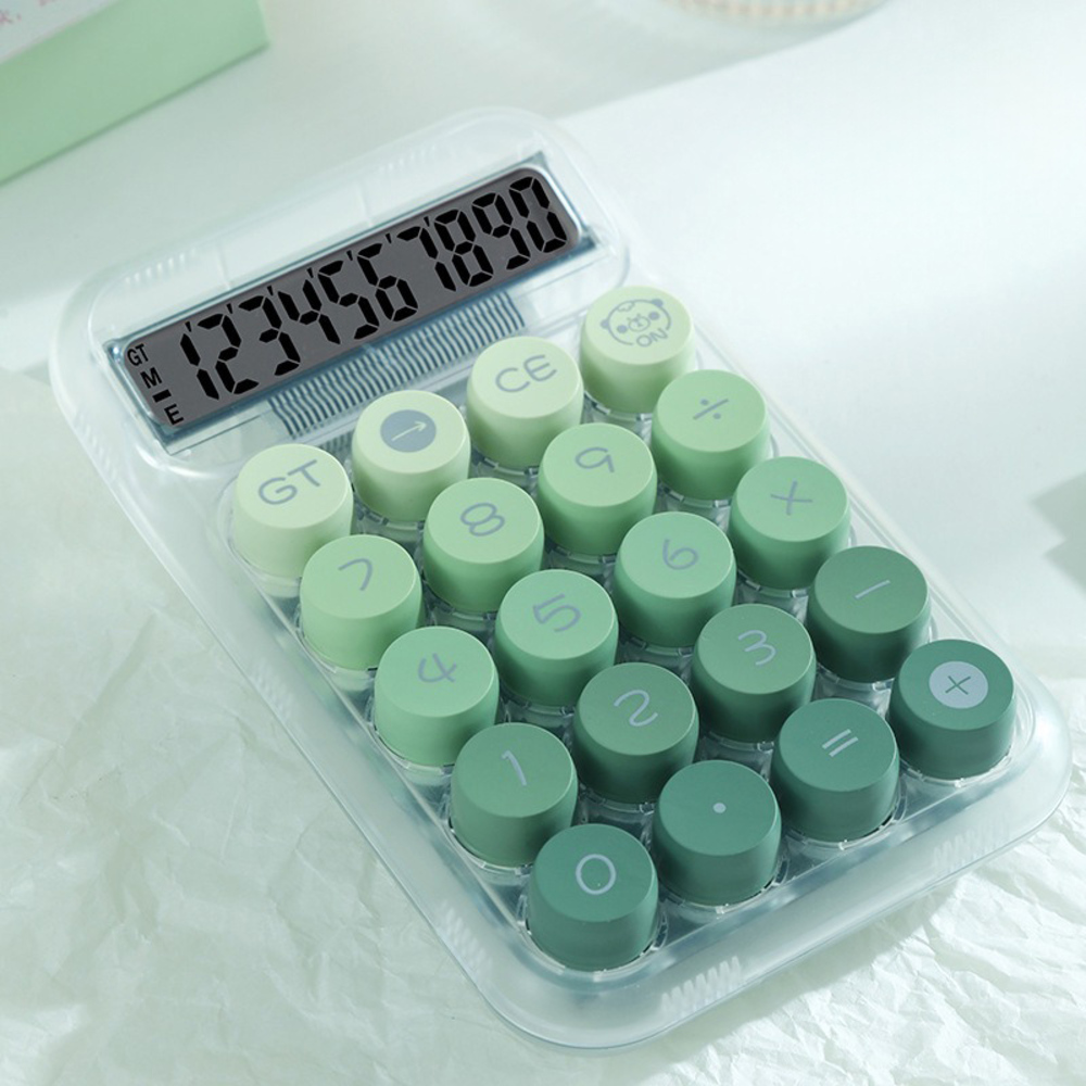 電卓 おしゃれ 計算機 通販 丸ボタン かわいい ビジネス オフィス 学校 勉強 計算 卓上電卓 コンパクト 10桁 レトロ 大人 事務 会計 打ちやすい 子供 電卓 |  | 02