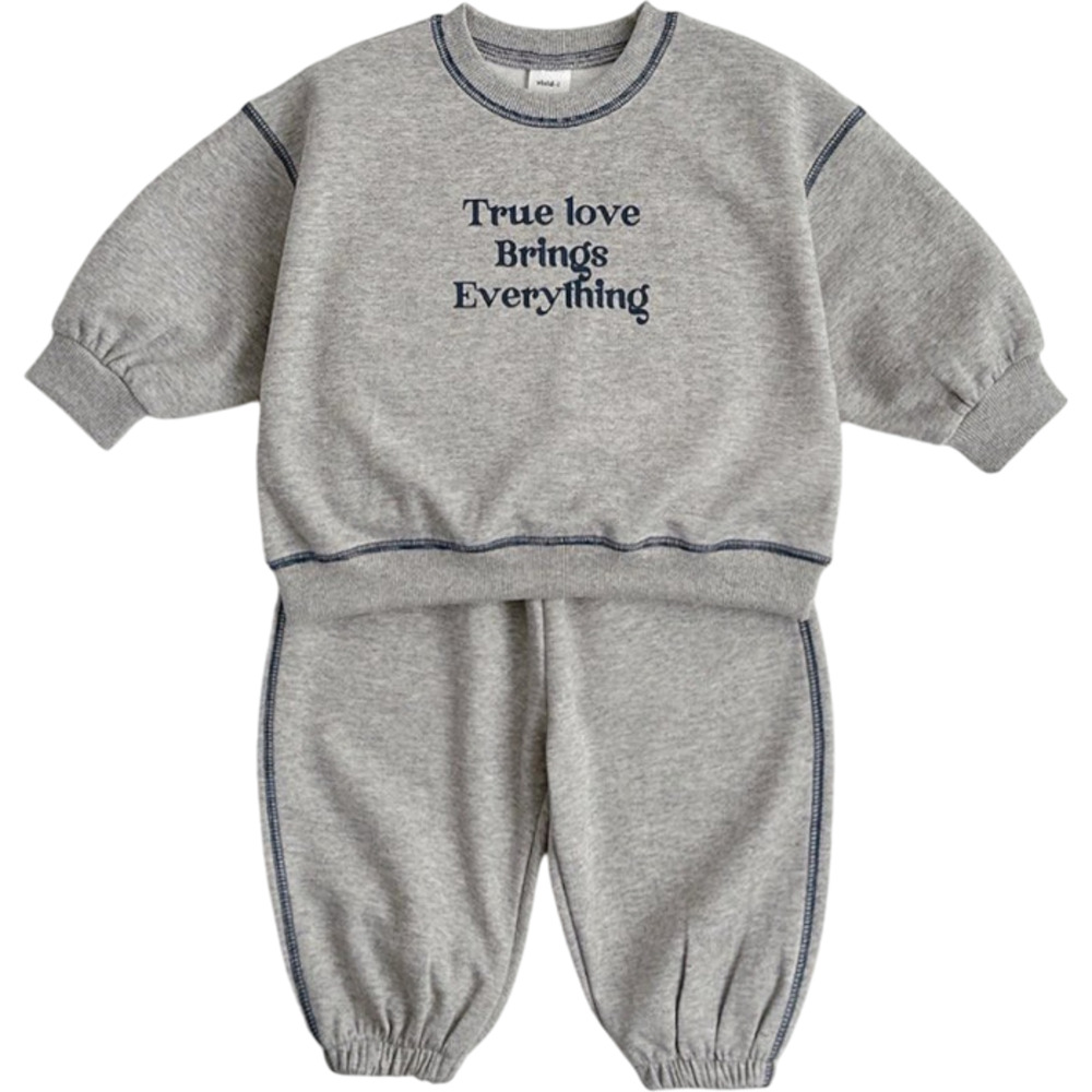 スウェット セットアップ 通販 ベビー キッズ 男の子 女の子 上下セット 刺繍ロゴ 子供服 ベビー服 ルームウェア パジャマ 男女兼用 トップス スウェット | BACKYARD FAMILY | 02