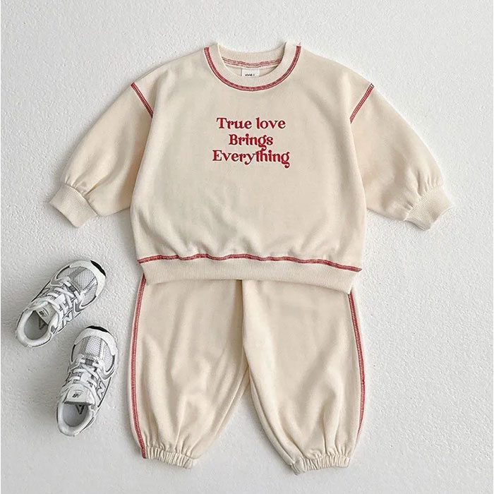 スウェット セットアップ 通販 ベビー キッズ 男の子 女の子 上下セット 刺繍ロゴ 子供服 ベビー服 ルームウェア パジャマ 男女兼用 トップス スウェット | BACKYARD FAMILY | 14