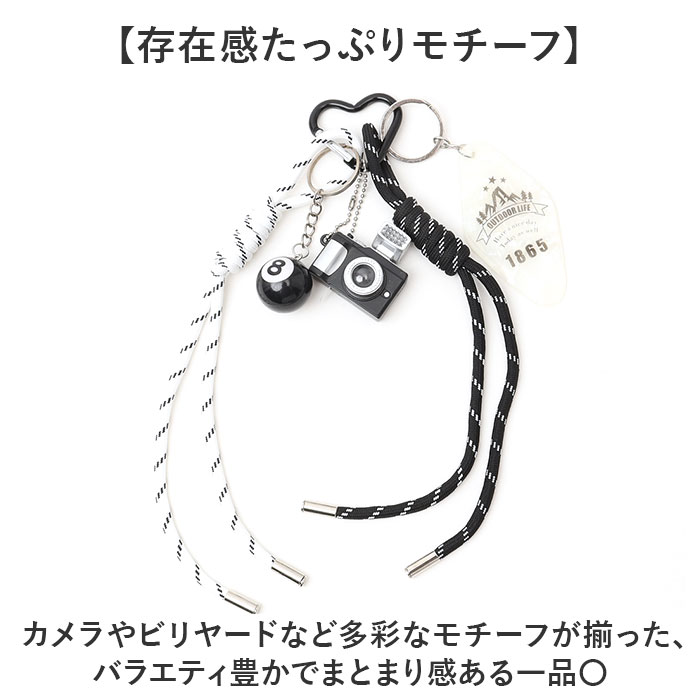 バッグチャーム カメラモチーフ 通販 バックチャーム 飾り チャーム バッグアクセサリー バッグ用アクセサリー キーチャーム 可愛い バッグチャーム | BACKYARD FAMILY | 06