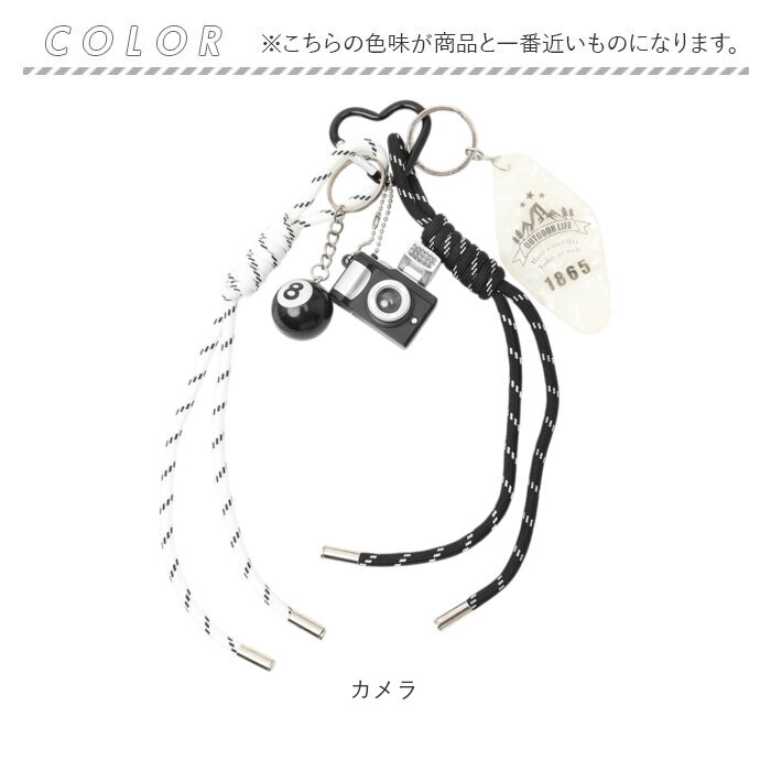 バッグチャーム カメラモチーフ 通販 バックチャーム 飾り チャーム バッグアクセサリー バッグ用アクセサリー キーチャーム 可愛い バッグチャーム | BACKYARD FAMILY | 09