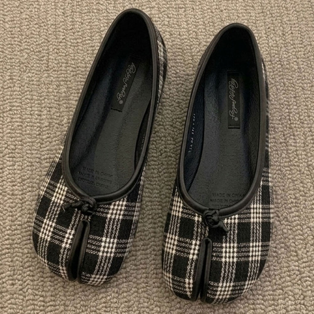 足袋 パンプス バレエシューズ 通販 シューズ フラット ローヒール 靴 くつ クツ ぺたんこ タビ たび 足袋シューズ スプリットトゥ フラットシューズ | BACKYARD FAMILY | 04