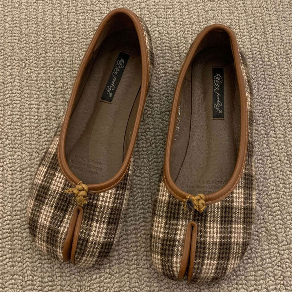 足袋 パンプス バレエシューズ 通販 シューズ フラット ローヒール 靴 くつ クツ ぺたんこ タビ たび 足袋シューズ スプリットトゥ フラットシューズ | BACKYARD FAMILY | 03