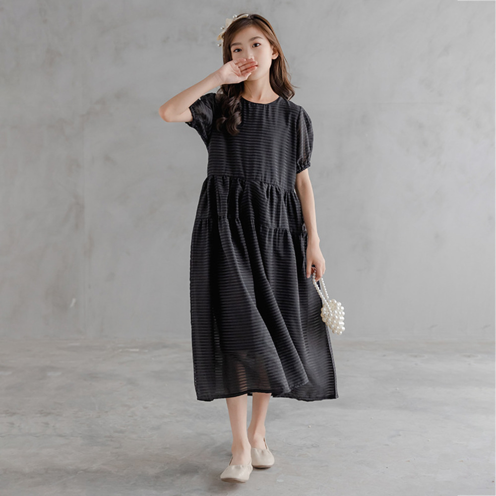 子供服 ワンピース 半袖 通販 半袖ワンピース レースワンピース ワンピ キッズドレス チュニックワンピース キッズ ジュニア 子ども服 女の子 無地 子供服 | BACKYARD FAMILY | 01