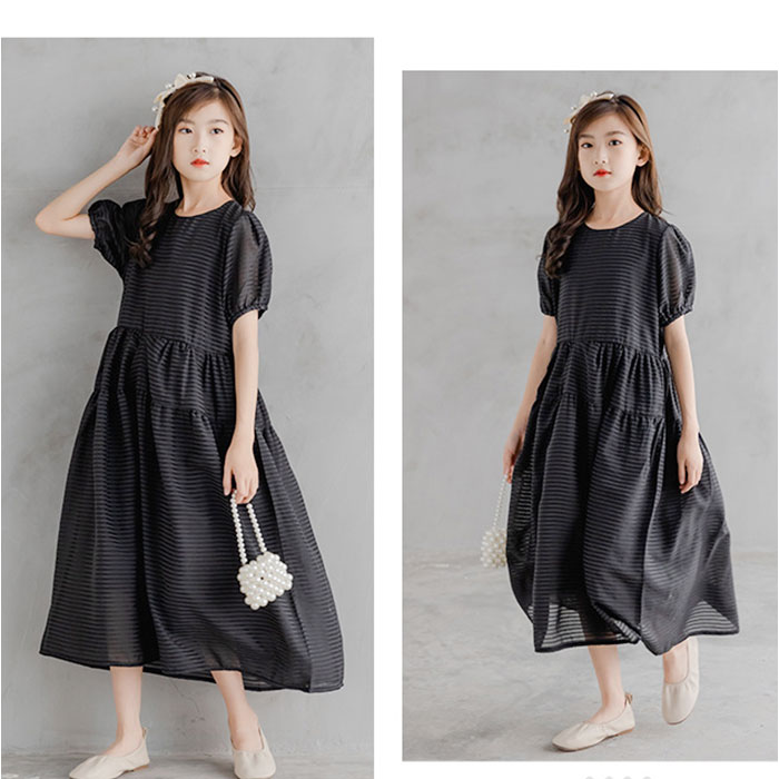 子供服 ワンピース 半袖 通販 半袖ワンピース レースワンピース ワンピ キッズドレス チュニックワンピース キッズ ジュニア 子ども服 女の子 無地 子供服 | BACKYARD FAMILY | 04