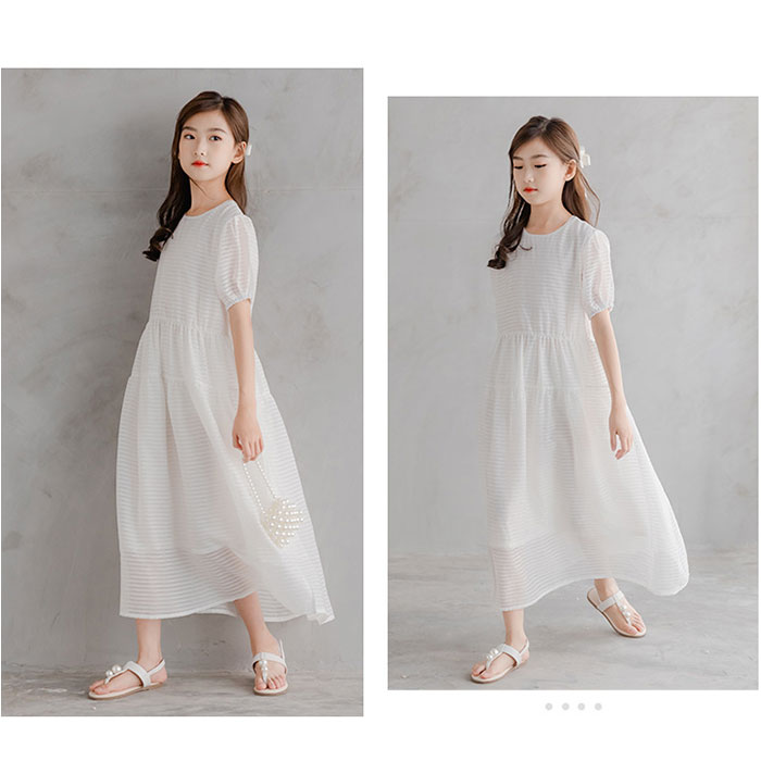 子供服 ワンピース 半袖 通販 半袖ワンピース レースワンピース ワンピ キッズドレス チュニックワンピース キッズ ジュニア 子ども服 女の子 無地 子供服 | BACKYARD FAMILY | 06