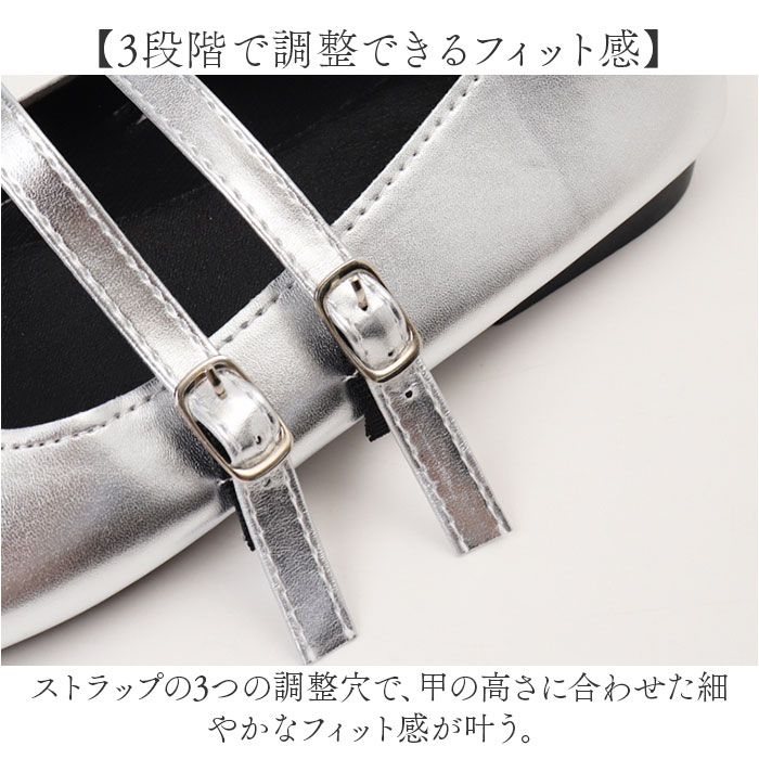 パンプス レディース 通販 ローヒール フラットシューズ ぺたんこ 靴 柔らかい 痛くない ローヒールパンプス スクエアトゥ シューズ 歩きやすい シンプル | BACKYARD FAMILY | 10