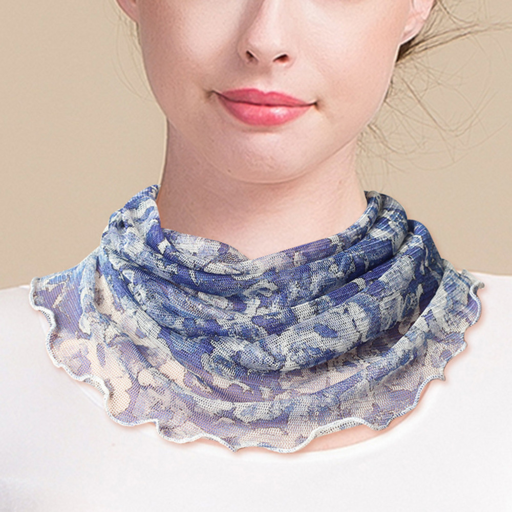 ネックカバー レディース 通販 首元 薄手 おしゃれ かわいい ネックウォーマー 日焼け対策 スカーフ 冷房対策 オールシーズン 涼しい 上品 ネックカバー | BACKYARD FAMILY | 09