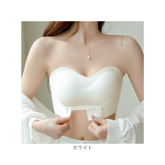ストラップレスブラ ストラップレス ブラ 通販 レディース 紐なしブラ ノンワイヤー レディースブラ ずれない落ちない 落ちない ストラップレスブラ | BACKYARD FAMILY | 15