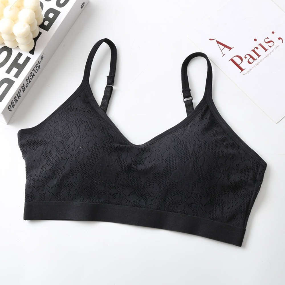 スポーツブラ ノンワイヤー 通販 ブラジャー スポブラ 大人 ナイトブラ ノンワイヤーブラジャー インナー 下着 ブラ 肌着 レディース スポーツブラ |  | 04