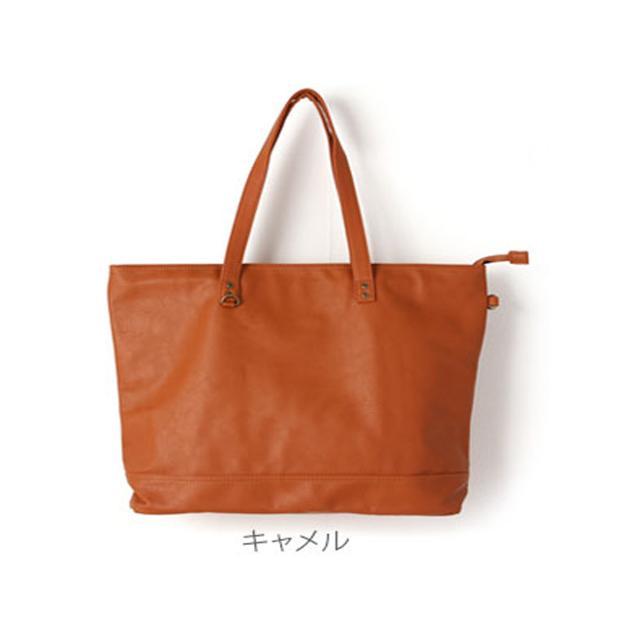 トートバッグ メンズ rtg-30028 (RTG-30028@BK) 定番 レディース リネーム rename カジュアル ビジネス 無地 シンプル 大容量 A4 通学 通勤 a4 革 人気 | RENAME（バッグ） | 03