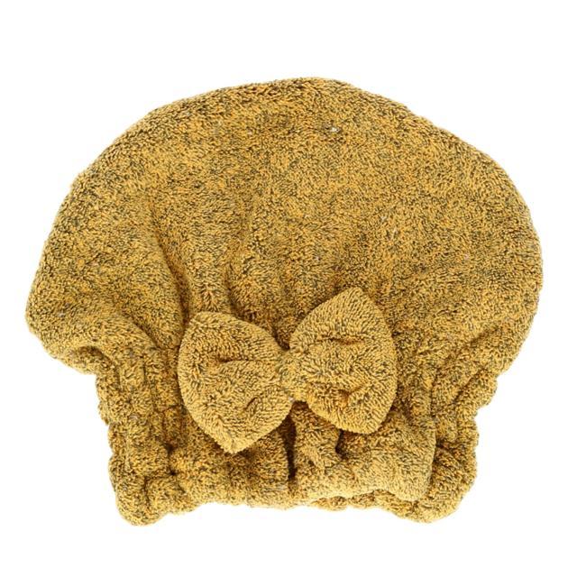 タオルキャップ 大人 通販 ヘアドライタオル ヘアドライキャップ 帽子タイプ 無地 シンプル リボン かわいい ふわふわ 吸水 スイミング プール タオルキャップ |  | 04